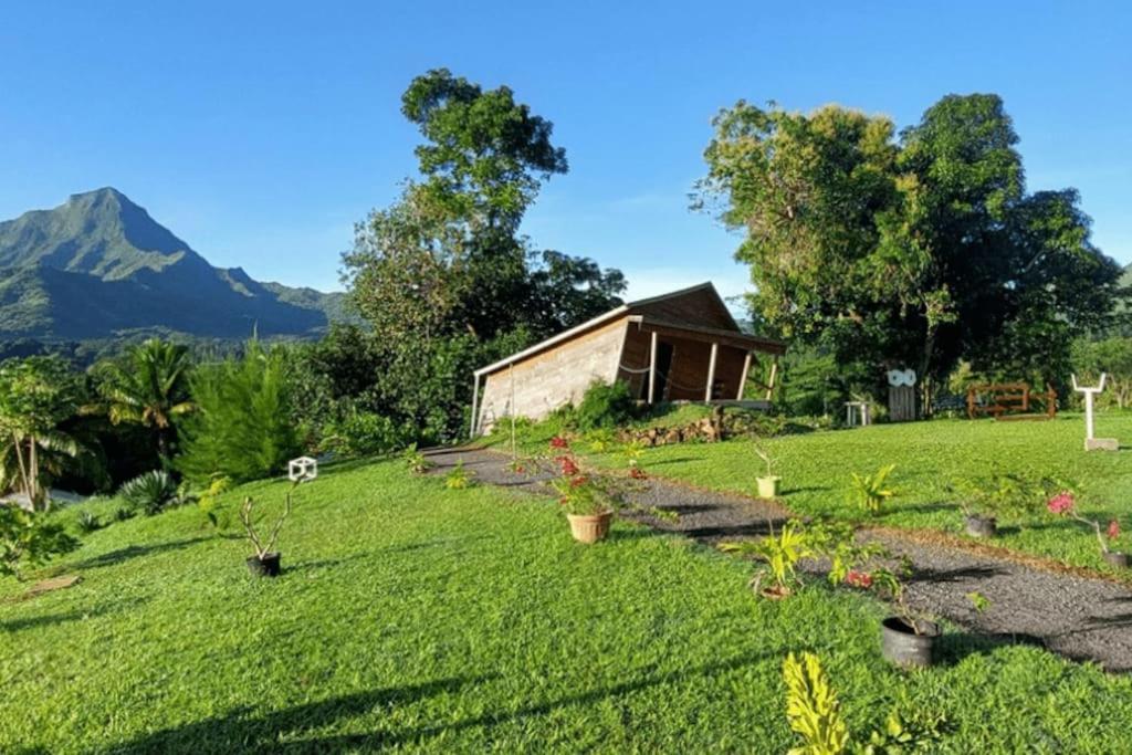 Duplex En Bord De Mer Fare Tahitea Pension Taputapuapea Exterior photo